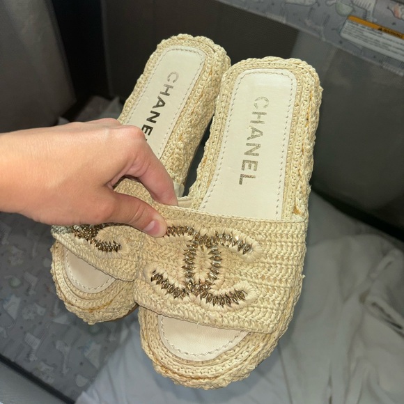 Chanel Beige Espadrilles size 35 - Picture 3 of 13